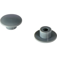 【TSCP5-GY】TRUSCO 六角穴付ボルト用カバーキャップ M5 グレー(10個入)