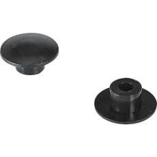 【TSCP4-BK】TRUSCO 六角穴付ボルト用カバーキャップ M4 黒(10個入)