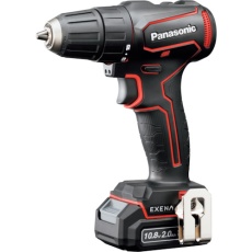 【EZ1D31F10D-R】EXENA 充電ドリルドライバー チャックタイプ(赤)(電池セット品)