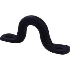 【10104084】ステンレス アイストラップ (マットブラック) [5mm]