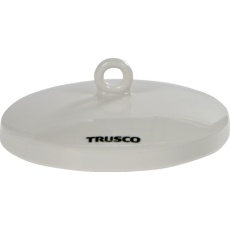 【CR30-C1-F】TRUSCO 磁製C型るつぼ フタ 30ml 規格C1