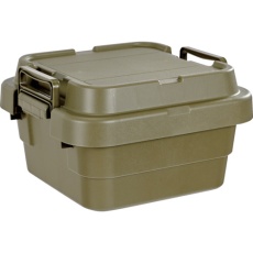 【ODCFL-30】TRUSCO トランクカーゴ フラット天板仕様 浅型 20L ОD色