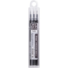 【LFBKRF30EF3B】PILOT フリクションボールペン替芯 0.5 黒 単色用3本セット