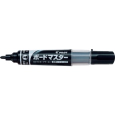 【WMBM-12FM-B】PILOT ホワイトボードマーカー ボードマスター 中細字 ブラック