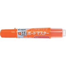【WMBM-12LC-O】PILOT ホワイトボードマーカー ボードマスター 中字平芯 オレンジ