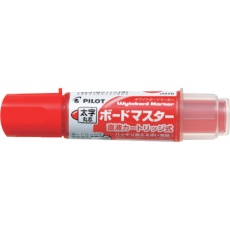 【WMBM-18BM-R】PILOT ホワイトボードマーカー ボードマスター 太字丸芯 レッド