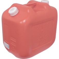 【20LW-R】ヒシエス 灯油缶 20L 赤