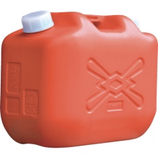 【10L-R】ヒシエス 灯油缶 10L 赤