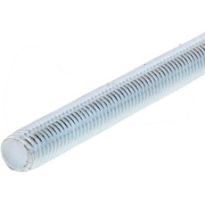 【C1-00-0002-8020-0000-01】SUNCO ユニクロ 寸切ボルト(定尺) W1/4 X285 (1本入)