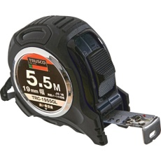 【TRC-1955GL】TRUSCO 追番目盛りゴムカバー付コンベックス 19幅5.5m