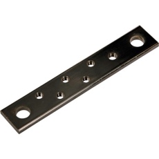 【TEBA-60-30E】TRUSCO アースバー 幅60x長さ170x厚み6mm タップ穴径M4 穴数30個