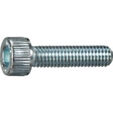 【Y806-0306】TRUSCO 六角穴付ボルト ユニクロ 全ネジ M3×6 10本入 少量パック /キャップボルト(CAP)