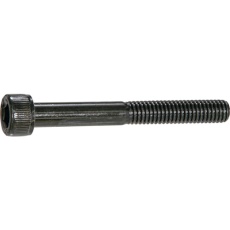 【Y804-0345】TRUSCO 六角穴付ボルト 黒染め 半ネジ M3×45 10本入 少量パック /キャップボルト(CAP)