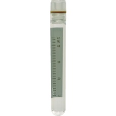【CT5C-25IS】TRUSCO クライオチューブ(凍結保存用チューブ) 5ml 内ねじ コニカル型 25個入