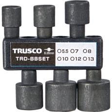 【TRD-BBSET】TRUSCO ボックスビット(ホルダー付)セット6本組