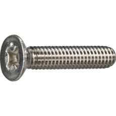 【Y826-0310】TRUSCO 皿頭小ねじ ステンレス 全ネジ M3×10 20本入 少量パック