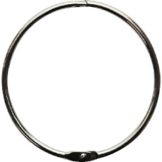 【TSKR-25】TRUSCO スチールカードリング 25MM 10個入