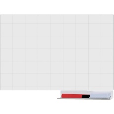 【TWKL-3045】TRUSCO 吸着ホワイトボードシート暗線入 300×450×1.0