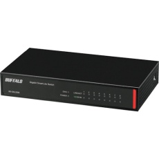 【BS-GSL2008】BUFFALO 法人向け Giga対応 Layer2 スマートLiteスイッチ 8ポート