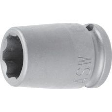 【71108】ASW マグネット付きインパクト用ソケット 対辺19 差込角9.5