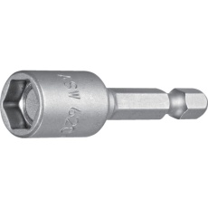 【62046】ASW 磁石付きソケットビット 差込角6.35x対辺7.0mm 全長50mm