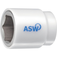 【472012】ASW スリーブ付きインパクト用ソケット(差込角12.7mm) 対辺19mm