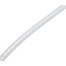 【SE-10-N-100】ポリエチレンスパイラルチューブSE 10X8mm 100m 乳白