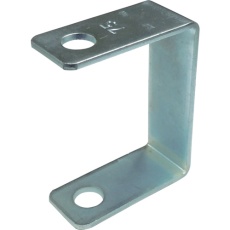 【10177068】吊り金具 チャンネル用 [適合チャンネル 75×40] (C型鋼) (W)76×(A)48mm