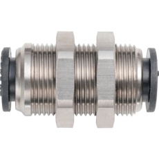 【PUPM-8-BSM】ワンタッチ継手Mシリーズ 隔壁ユニオン 8mm