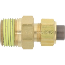 【PN-1/2-PT3/8-BS】黄銅製継手(インチ系列) ニップル 12.70×9.56mm PT3/8