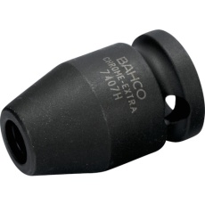 【7407H】BAHCO インパクト用ソケットアダプター 3/8” パワーソケットホルダー 差込角9.5mm 全長30mm