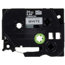 【HGE-251V】brother HGEテープ 黒字/白地/24mm
