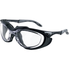 【YS-390G JIS PET-AF BLK】YAMAMOTO 2眼形保護めがね ガスケットタイプ