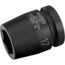 【K7801M-16】BAHCO 1/2” インパクトソケット16mm