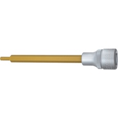 【986SL-4】HAZET スペシャルロングヘックスドライバーソケット(差込角12.7mm)