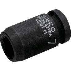 【K6701M-7】BAHCO 1/4” インパクトソケット7mm