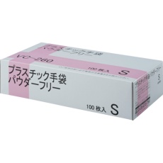 【VC-260S】IRL プラスチック手袋パウダーフリー S
