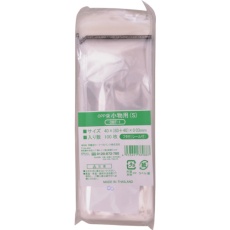 【OBT-1】IRL OPP袋フタ付シール付き 小物 S 40×80サイズ