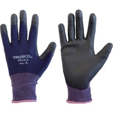 【NALG-S】TRUSCO 5本指先補強 ウレタン背抜き手袋 S