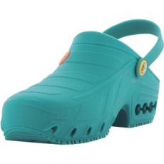 【OXYCLOG-EGN-230/240】SAFETY J オキシクロッグ グリーン 23.0/24.0