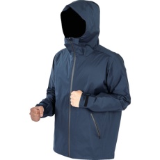 【TRESWLL-NV】TRUSCO 高耐候・軽量ストレッチレインウェア ネイビー LL