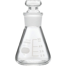 【TSF-50-SCI】HARIO 共栓三角フラスコ50ml(TS22)