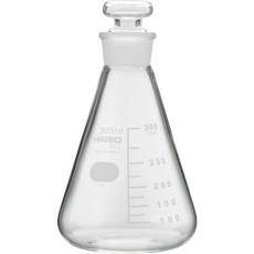 【TSF-300-SCI】HARIO 共栓三角フラスコ300ml(TS27)