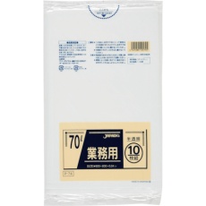 【P-74】業務用ポリ袋 70L 半透明 10枚 厚み0.040mm