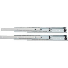 【SL9000-12-2SET】TRUSCO 三段引きスライドレール 重荷重用 304.8mm 2本入