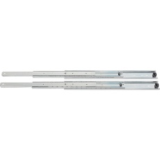【SL9000-20-2SET】TRUSCO 三段引きスライドレール 重荷重用 508mm 2本入