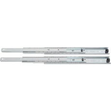 【SL9000-16-2SET】TRUSCO 三段引きスライドレール 重荷重用 406.4mm 2本入