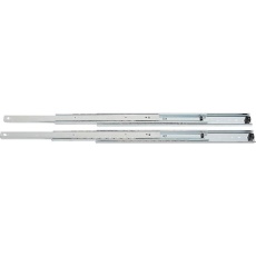 【SL9000-22-2SET】TRUSCO 三段引きスライドレール 重荷重用 558.8mm 2本入
