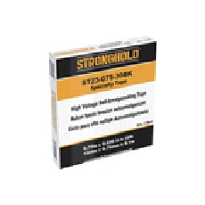 【ST23-075-30BK】ストロングホールド StrongHoldビニールテープ 高電圧ゴムテープ 黒 幅19mm 長さ9.1m 価格単位「個」