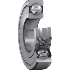 【6221-2Z】単列深溝玉軸受 軸受両端鋼板シールド 内径105mmX外径190mmX幅36mm